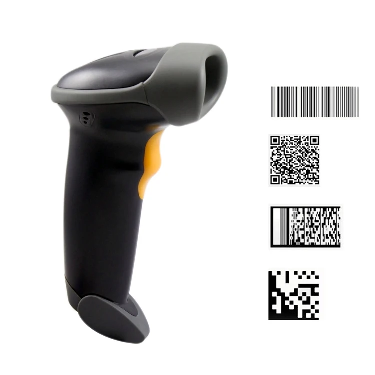 
MINJCODE MJ2880 Rugged Handheld 2D Blue tooth Wireless QR code Scanner Barcode Scanning Gun for Logistic Warehouse 
