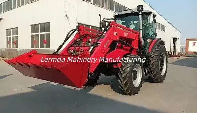 TZ-4 mini tractor with front end loader and backhoe Front Loader
