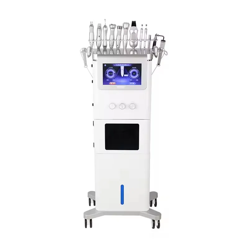 Best Treatments Steamer Stimulator Machine Hyperbaric Hydrogen Oxygen Ozone Infusion Face Multifunction Scrubber Lifting Machine