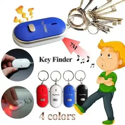 Mini Whistle Anti Lost KeyFinder Alarm Wallet Pet Tracker Smart Remote Locator Keychain Tracer Key Finder