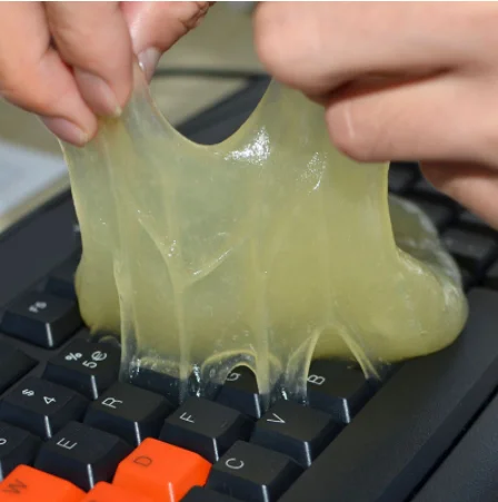 Spot Keyboard Cleaner Dust Clean Glue Magic Gel Sticky Cleaning Tool for Car Air Vent Dashboard