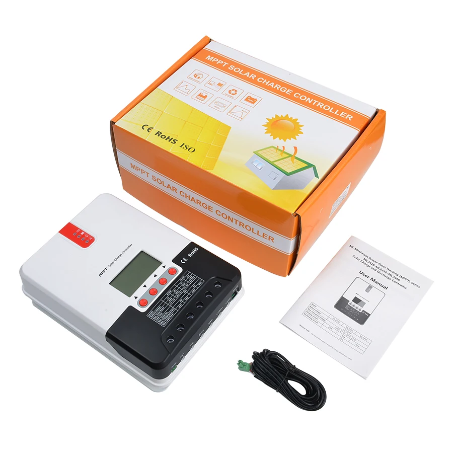 20A 12/24V со слежением за максимальной точкой мощности блок управления установкой на солнечной батарее с RS232/485 интерфейс связи ML2430