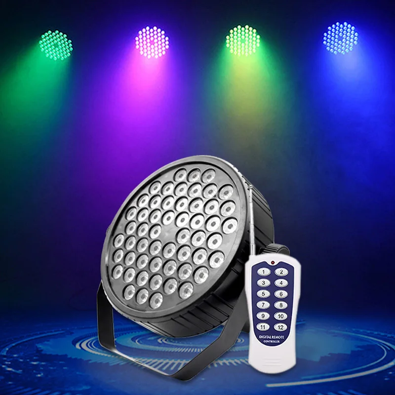 High quality DMX512 RGB event dimmer par light stage lights for wedding fiestas concert night club