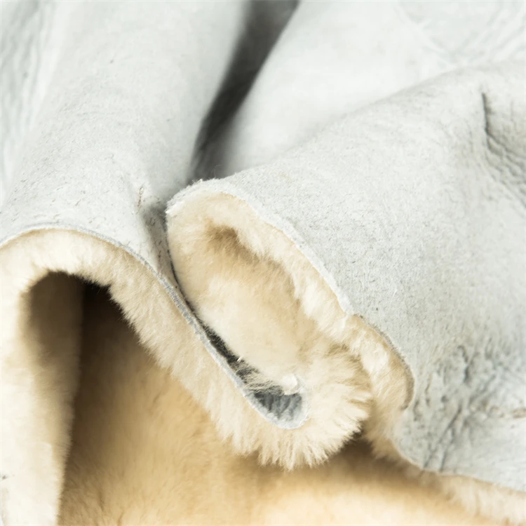 Factory wholesale 100% genuine shearling sheepskin pelts skins origin colors sheared wool sheepskin