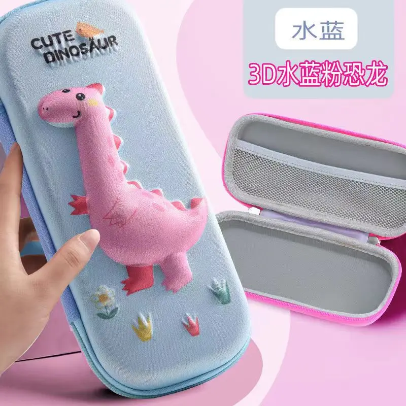 YXHT Cartoon Cute Kawaii Animal 3D EVA Pen Bag Large Capacity Organizer Pouch Stationery Pencil Case For School Girl Boy