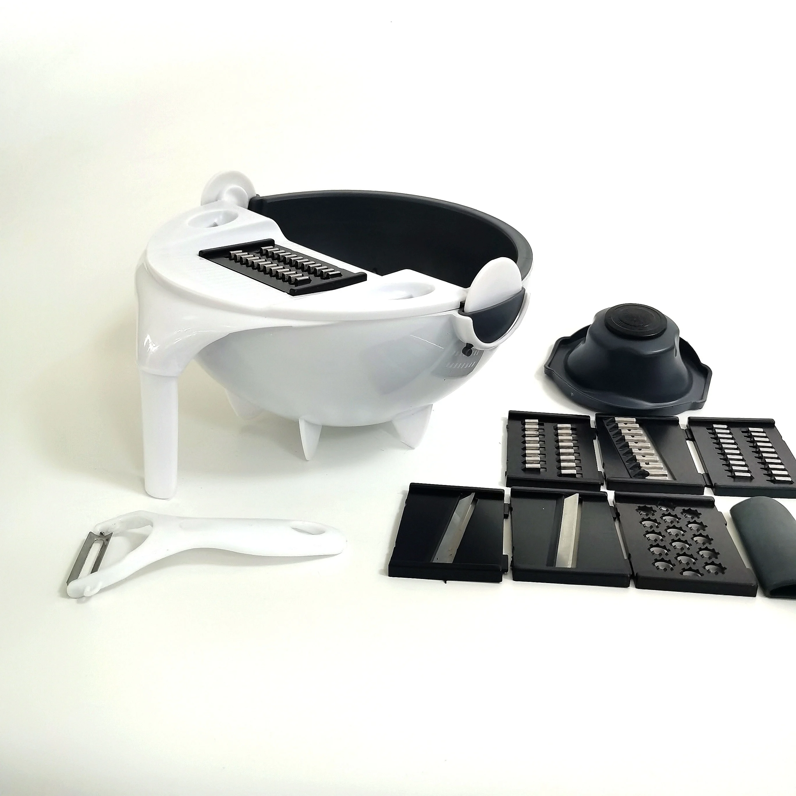 Multifunctional Cutting Slicer for chopping potatoes onions and garlic Salad Fruit and vegetable chopper with cleaning plate