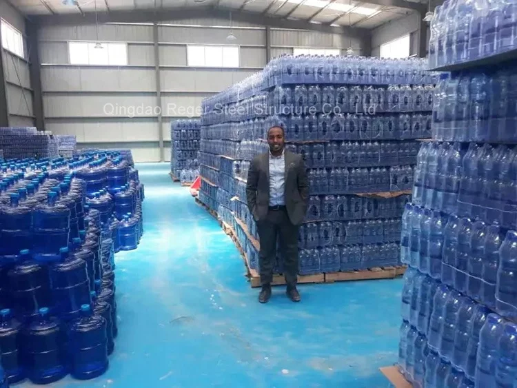  Bottled Mineral Water Manufacturing Plant Buildings Steel Structural
