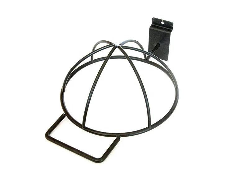 Железный хромированный металлический витринный стеллаж для