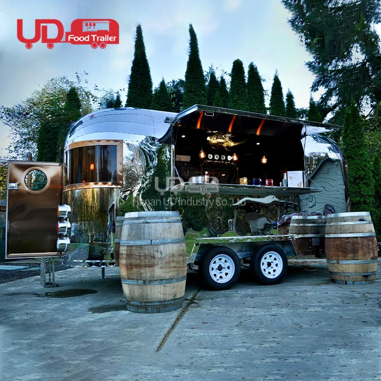 Practical Design Fried Chicken Dining Car Taco Truck Hot Dog Cart Snack/Burger Stall Coffee Van Fast Food Truck