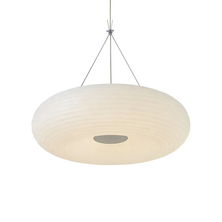 Nordic simple european designer hotel office shop loft cafe bedroom living room round acrylic modern led pendant lamp