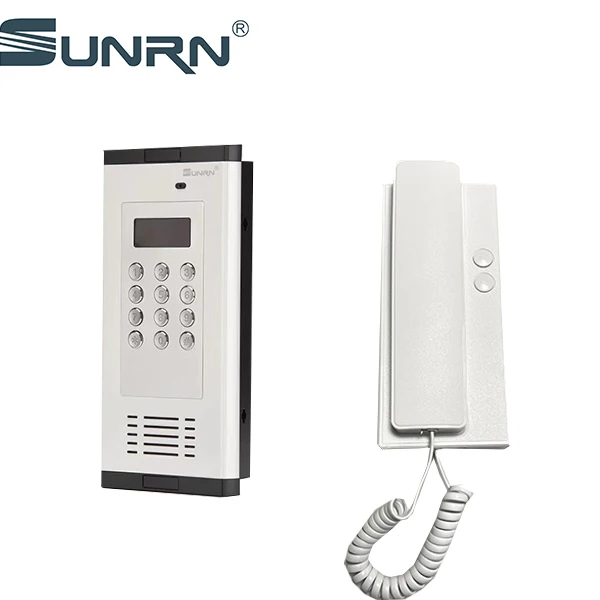multi-user intercom handset bpt door phone