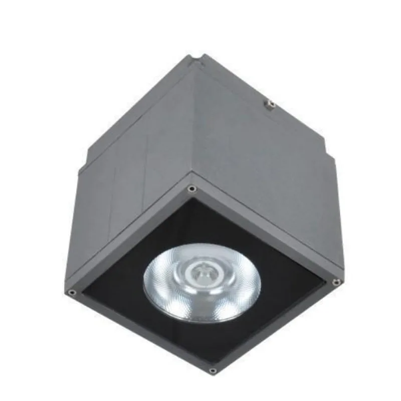 Hot sale  modern wall up down ip65 waterproof wall lamps outdoor and led trick Light square ceiling light