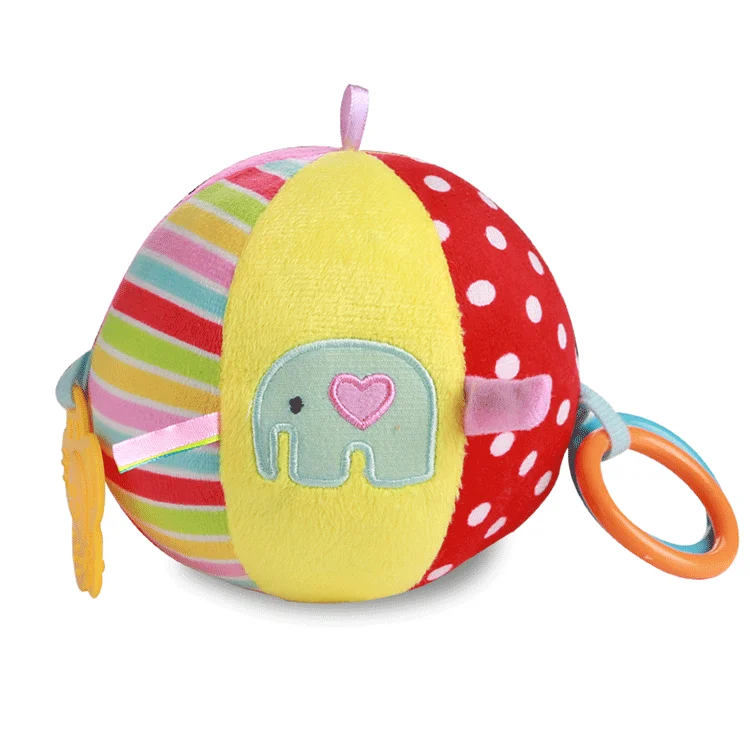 Wholesale Creative Safety Eco-Friendly Mini Baby Soft Custom Plush Ball