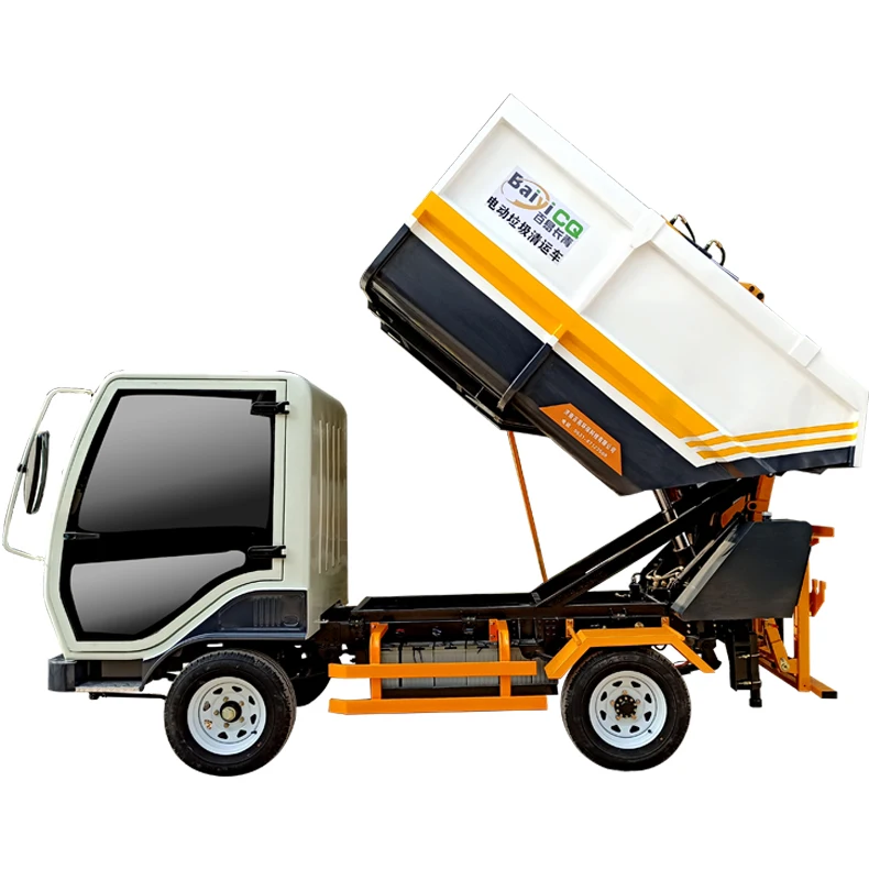 Yoursjoys Good Factory Price New Condition Electrical Garbage Truck