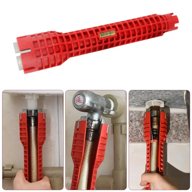 Plumbing Tool Faucet Socket Wrench Plumbing Tool for Tight Spaces Plumbers Homeowner/Bathroom