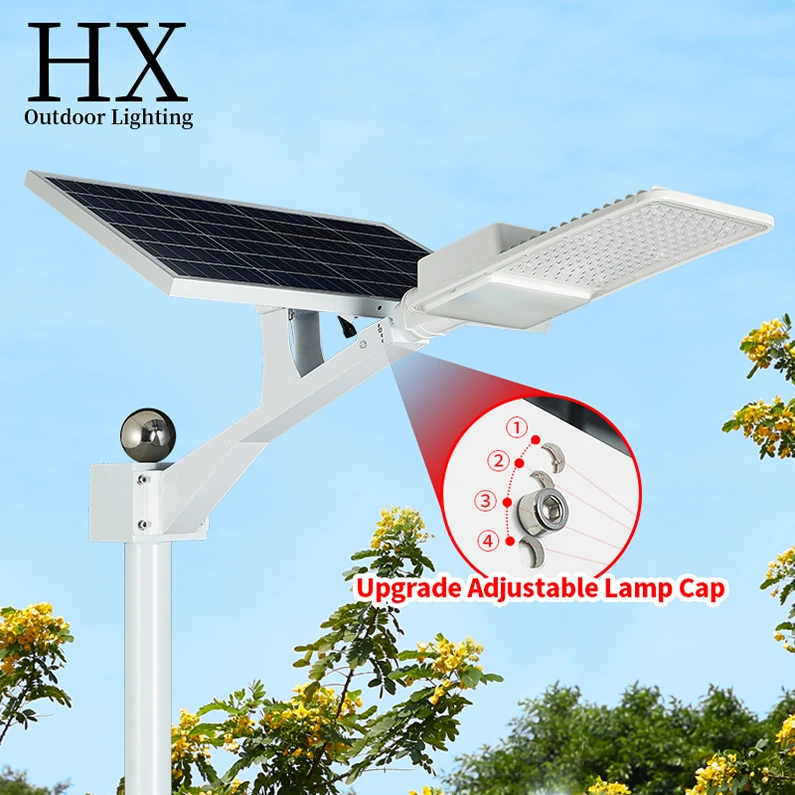 High Brightness Integrated Ip65 Outdoor Lighting Remote Control All In One Led Solar Street Light Price