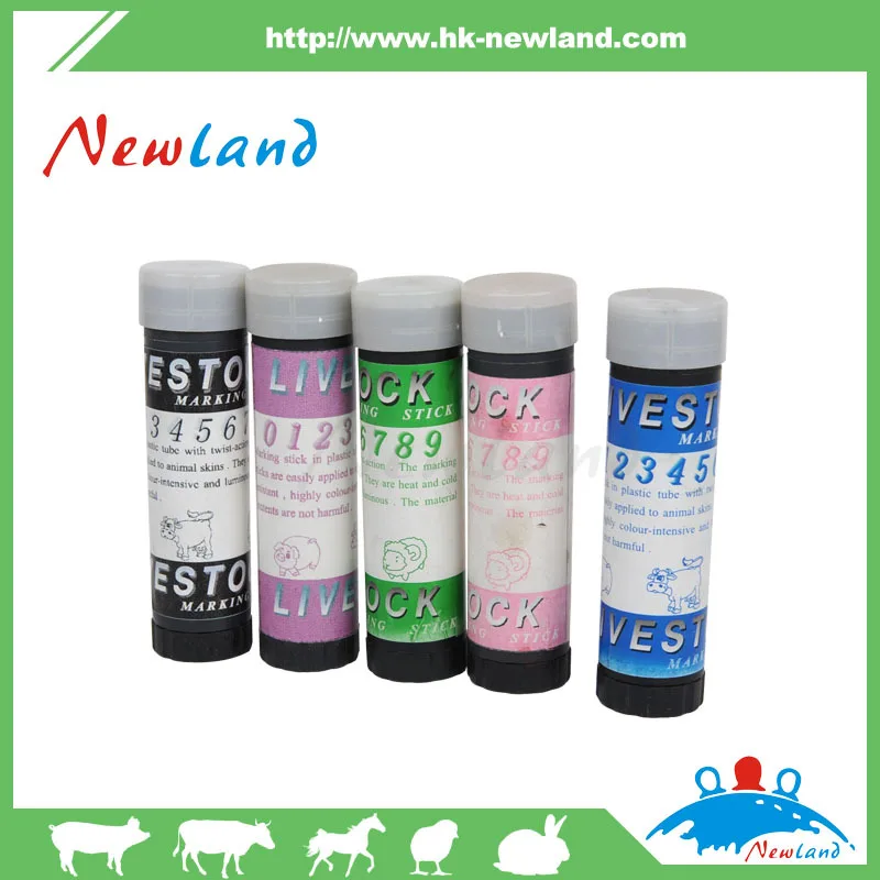 NL622 цветные Ушные бирки для крупного рогатого скота, маркировочный крючок