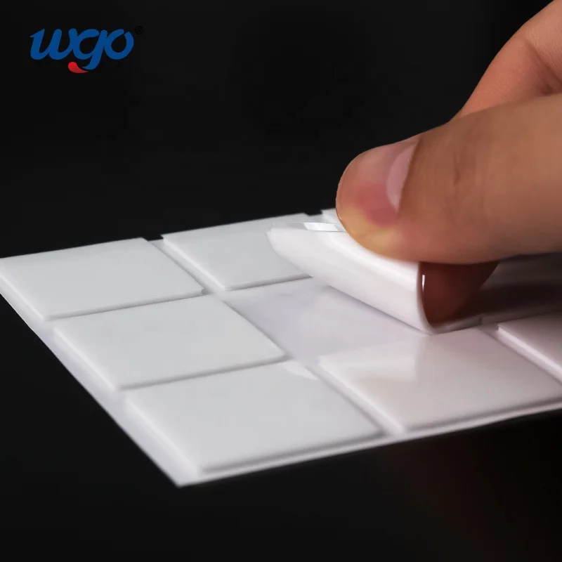 WGO Factory Direct Supply Restickable Adhesive Dots Removable Glue Dots Traceless Double Sides Glue Tape Stickers