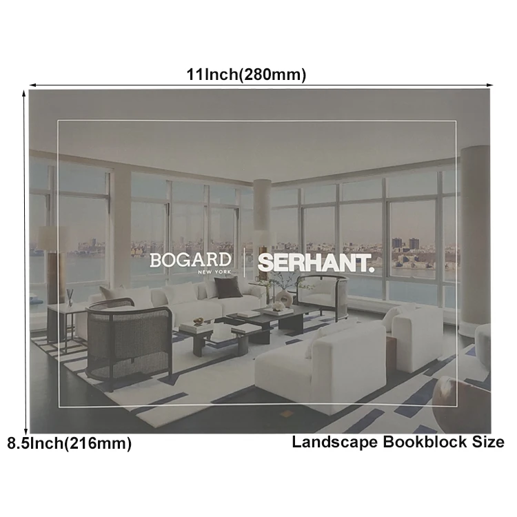 High Quality Custom Size Printing Service Advertising Promotional Printing Color Saddle Stitching Booklet Brochure