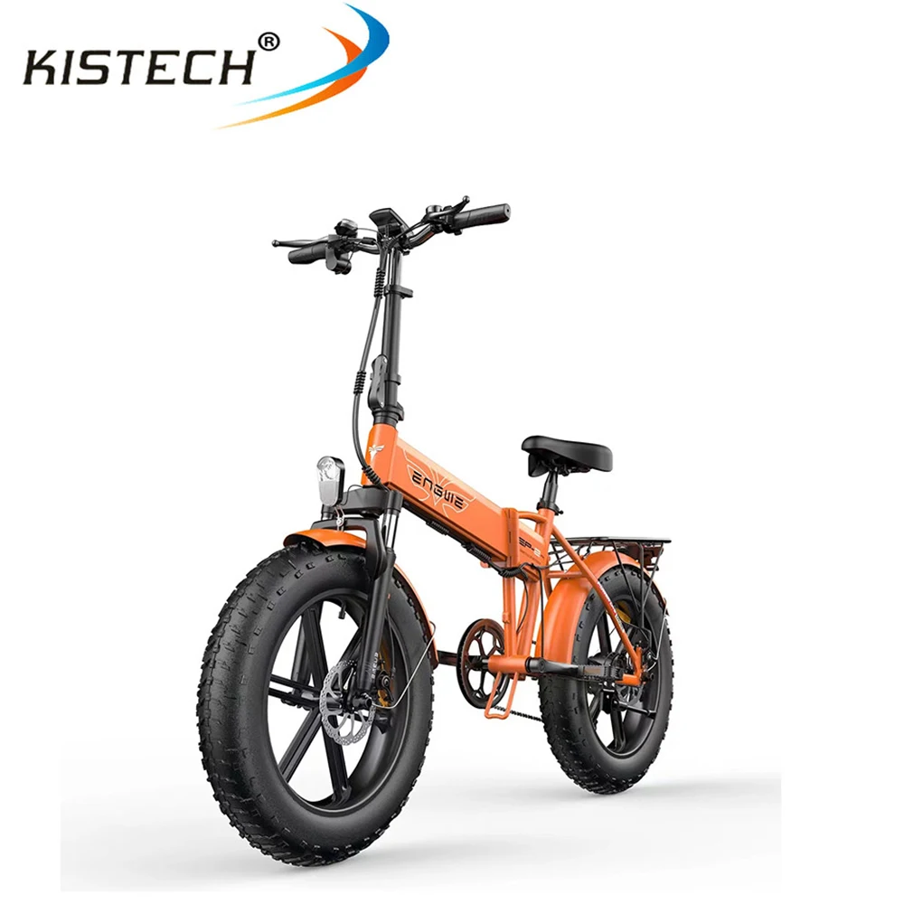 ENGWE EP-2 Pro Max 16AH  Folding Ebike With 750W Motor 48V 16AH Battery 20inch Fat Tires 45KM/H Speed Ebike EU/ US /UK Stock