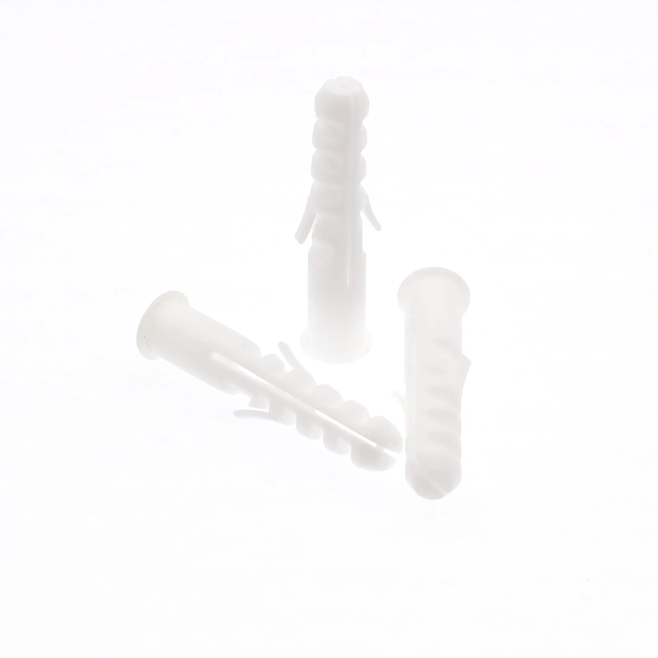 Plastic anchor wall plug nylon wall anchor 6-14mm  Drywall Screw Expanding Plug heavy duty brick wall plugs and screws factory