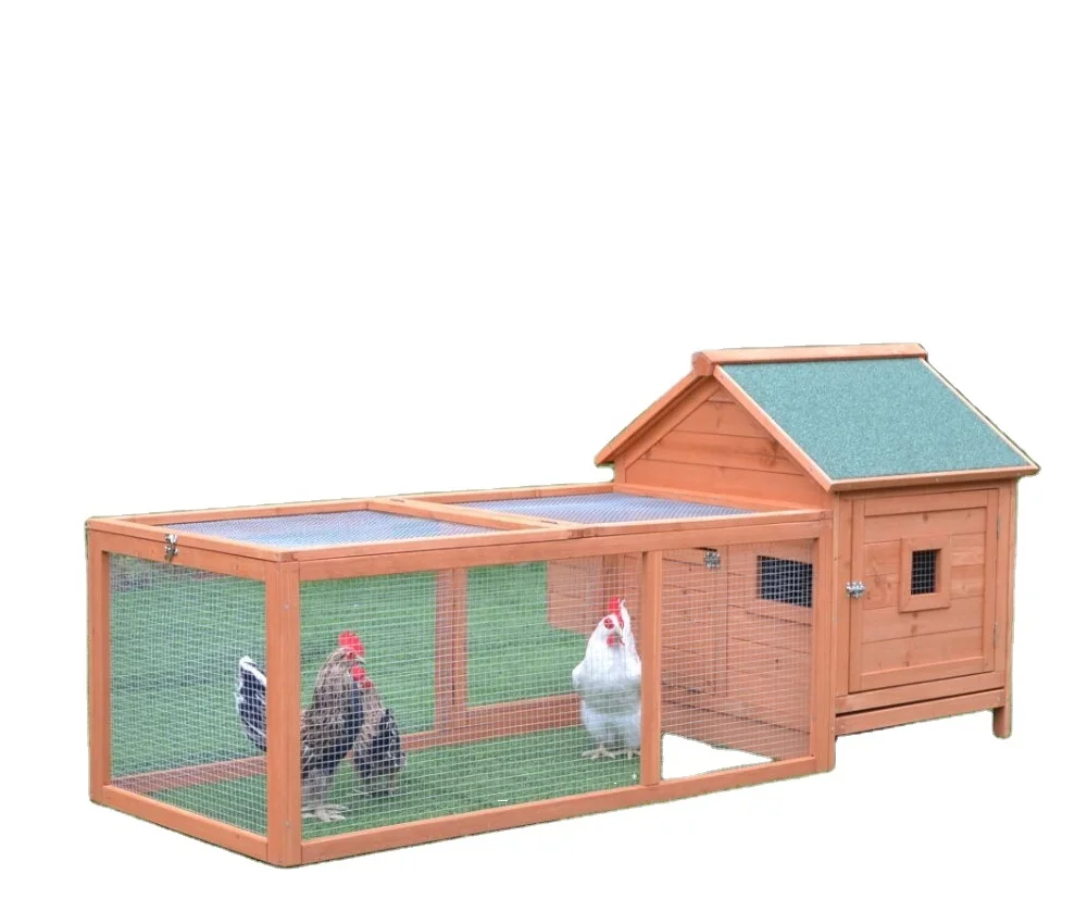 wooden chicken coop