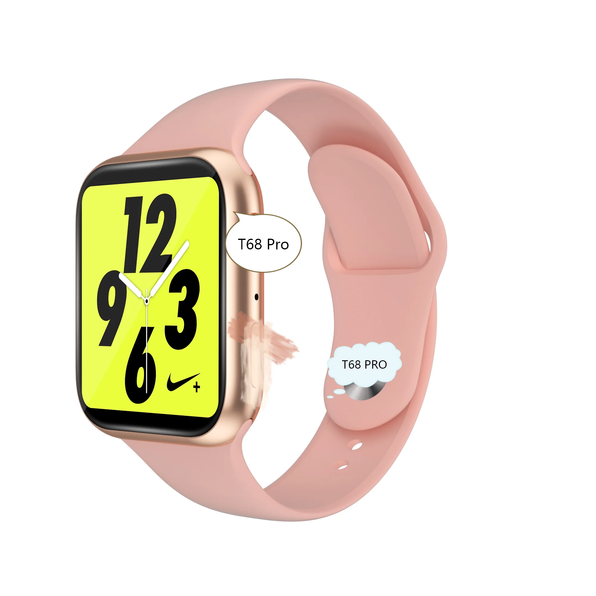 
2020 new arrivals android smartwatch t ip68 waterproof sport smart watch pro 