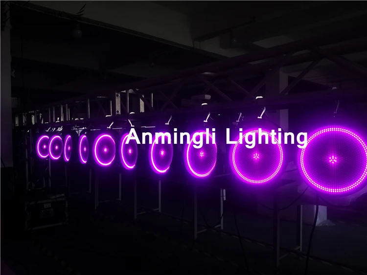 Dj lighting pro DMX 4 IN1 921 RGBW LED Par Strobe +washer Effect