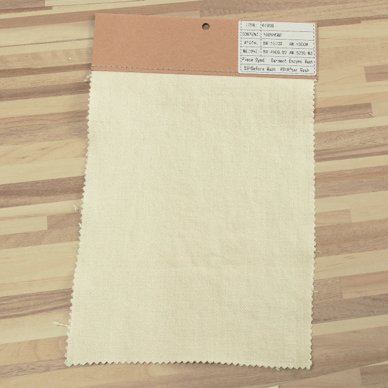 Natural eco-friendly wholesale 100% hemp canvas fabric