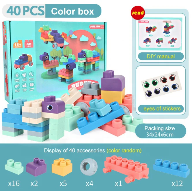 Modern Novel Design Professional Manufacturer Reasonable Price Kids Diy Toys  Building Blocks