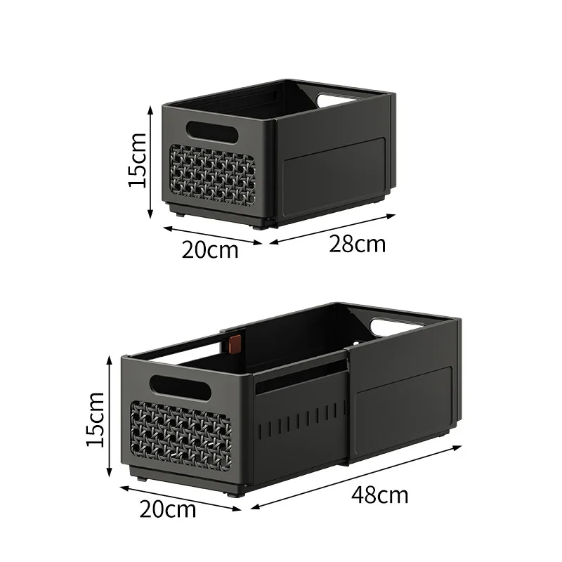 Multifunction Expandable Household Storage Drawers Kitchen Organizer Food Container for Home Energy Storage Cabinets