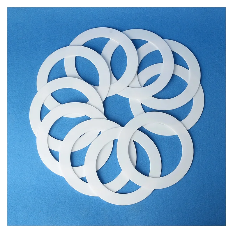 High Quality 100% virgin PTFE gasket custom plastic ptfe gasket ptfe washer