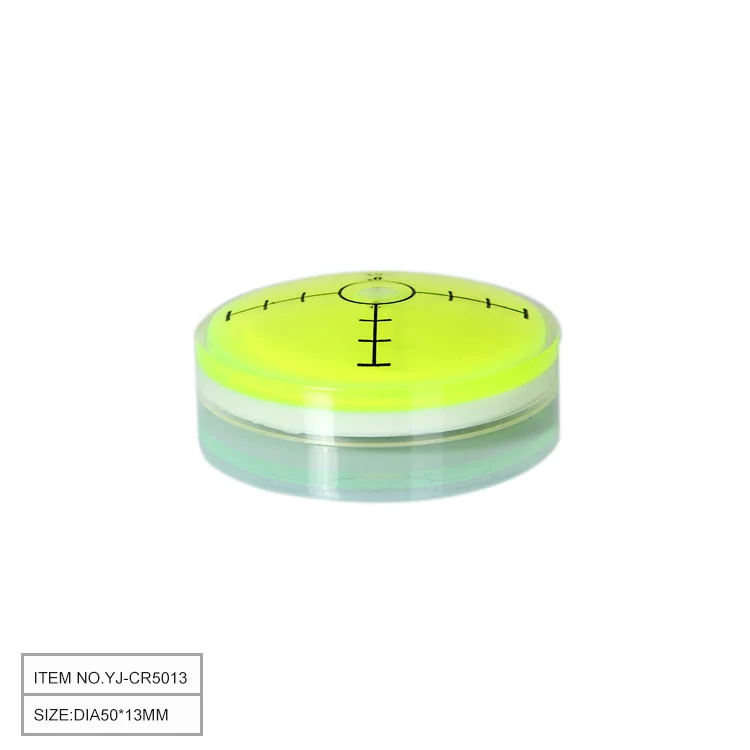 YJ-CR5013 Precision Disc Round Circular Bubble Spirit Level Measuring Tool  Round Bubble Level