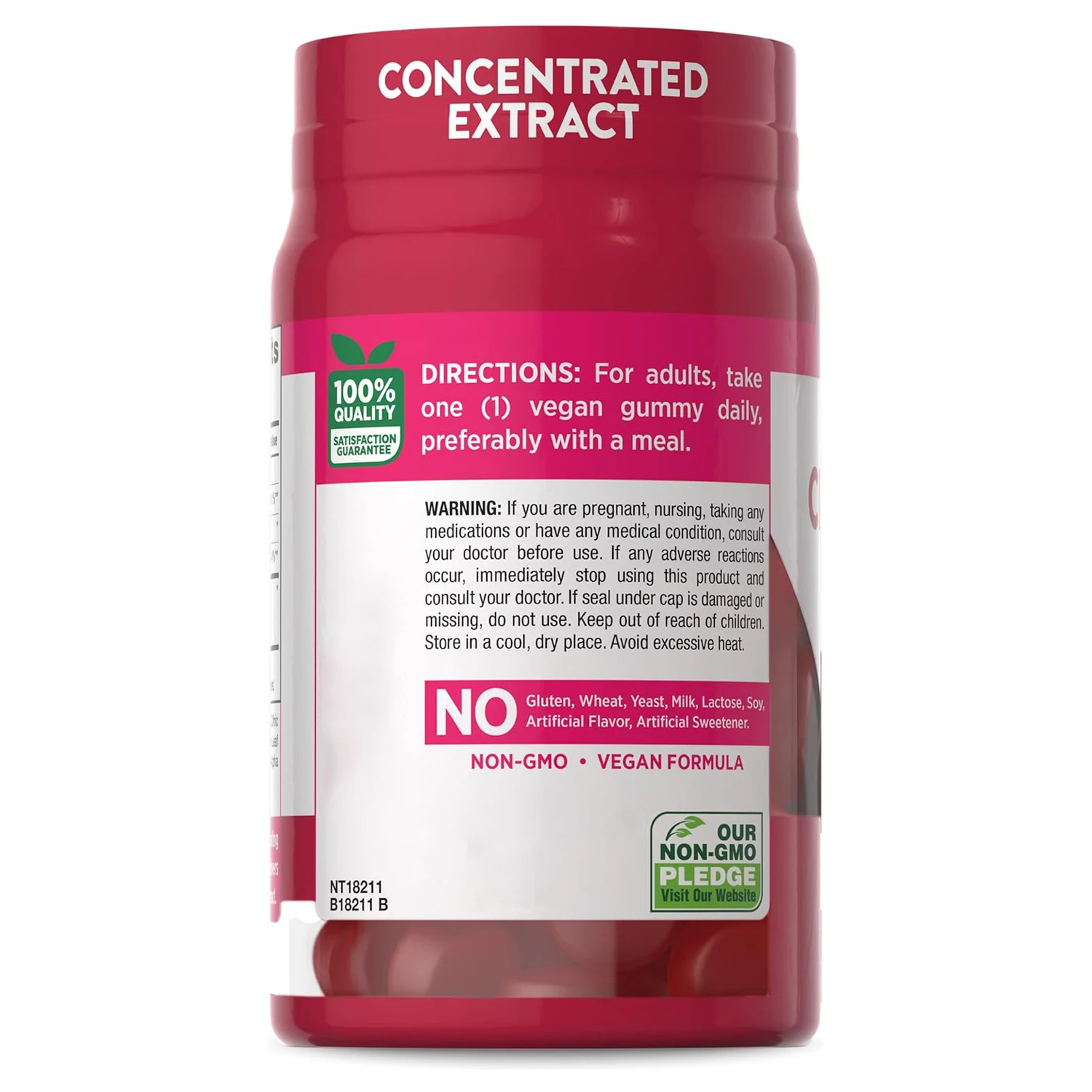 Good price quality Sugar-Free cranberry gummies vegan cranberry probiotic gummies cranberry probiotic gummy