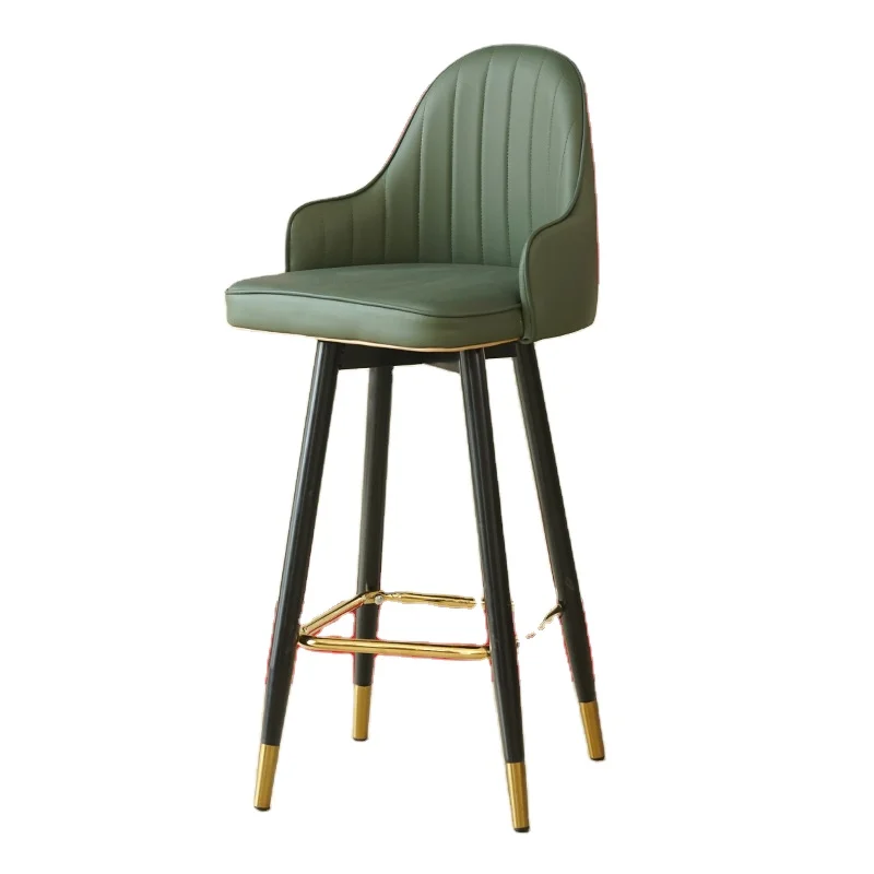 Antique Disassembled Furniture Swivel Bar Stool Height Kitchen Island Counter Chairs Modern Commercial Furniture