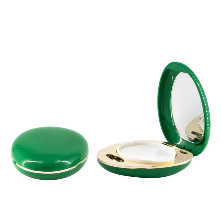 
Egg shaped plastic empty cosmetic case bb air cushion box 