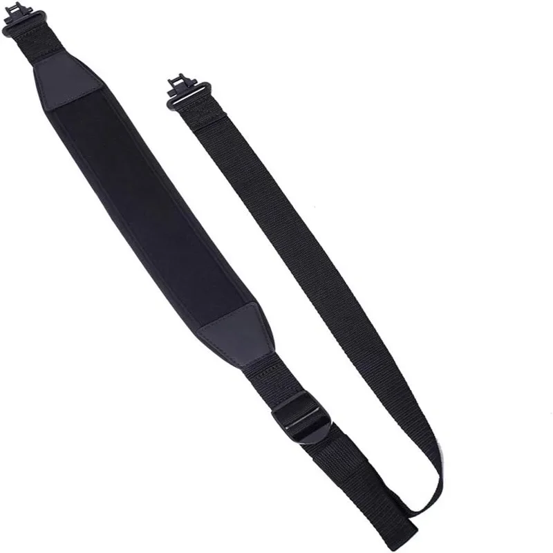 High Quality Two Point Durable Shoulder Strap Padded Shoulder Strap Length Adjustable Gun Sling With Swivel Hunting Accessories