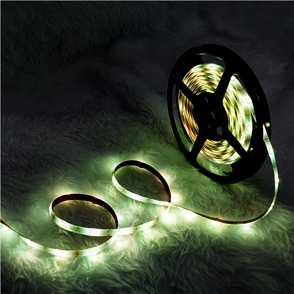 5m 18W Durable Led Strip Lights Rgb Guangdong Strips 5050 Flexible Stripe Remote Smart Stripes Kingstar -20 - 40 DC12V / DC24V