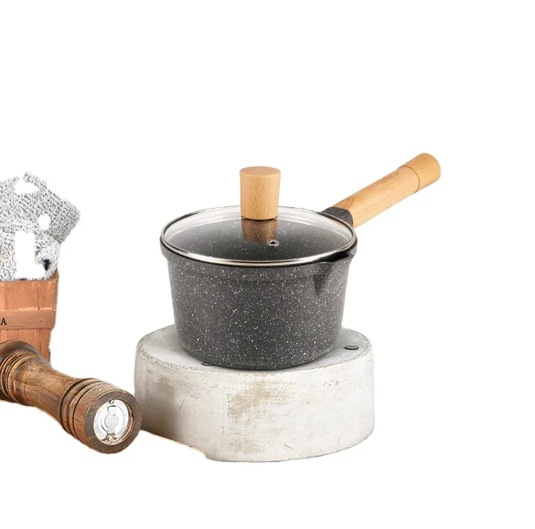 Немецкий медицинский каменный антипригарный молочный горшок для детского питания, горшок для супа, креативный маленький пароварка, индукционная плита