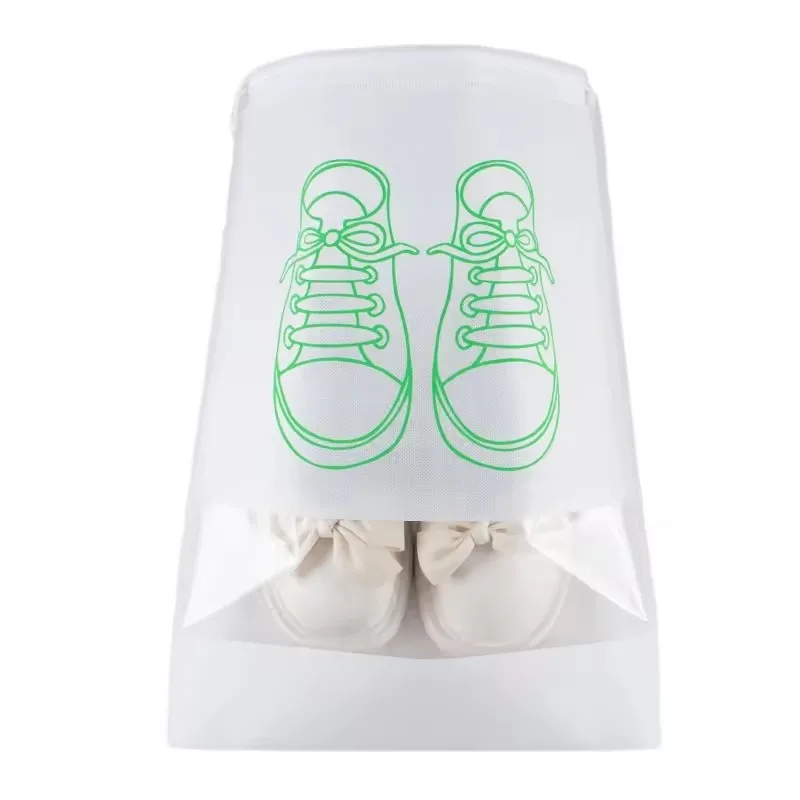 Custom Dust Proof Shoes Bag Non Woven Drawstring Bag Cover Bag For Shoe