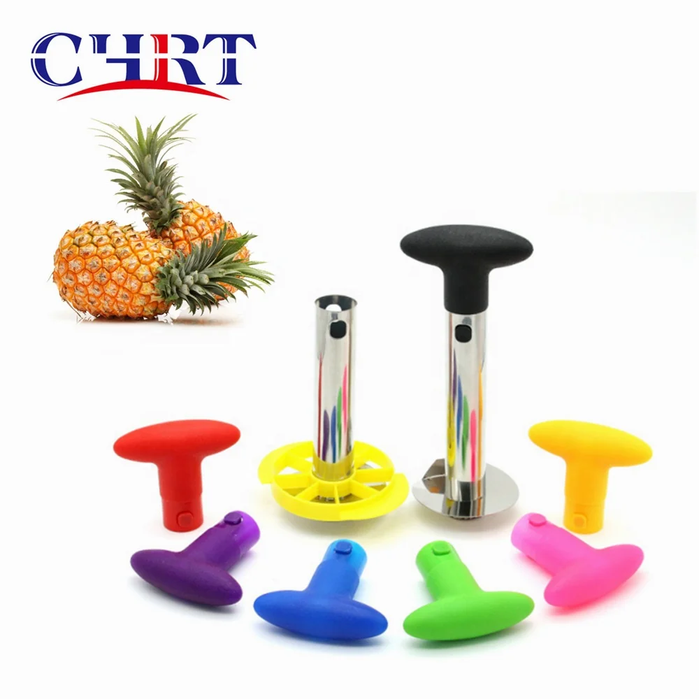 CHRT pineapple peeler machine Fruit&Vegetable Tools Pineapple Knife Stainless Steel Pineapple Peeler Corer Slicer Cutter