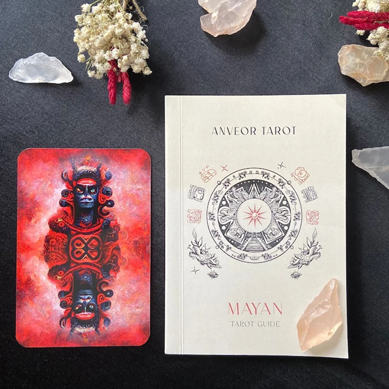 Wholesale Printing Affirmation Oracle Deck Custom Gold Edge Tarot Cards With Guidebook