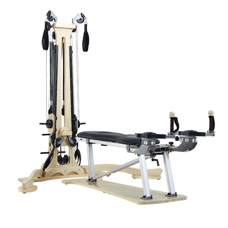 Pilates gyroscope instrument cyclotron wooden spinal equipment yoga machine pilates Zen soft pilates reformer