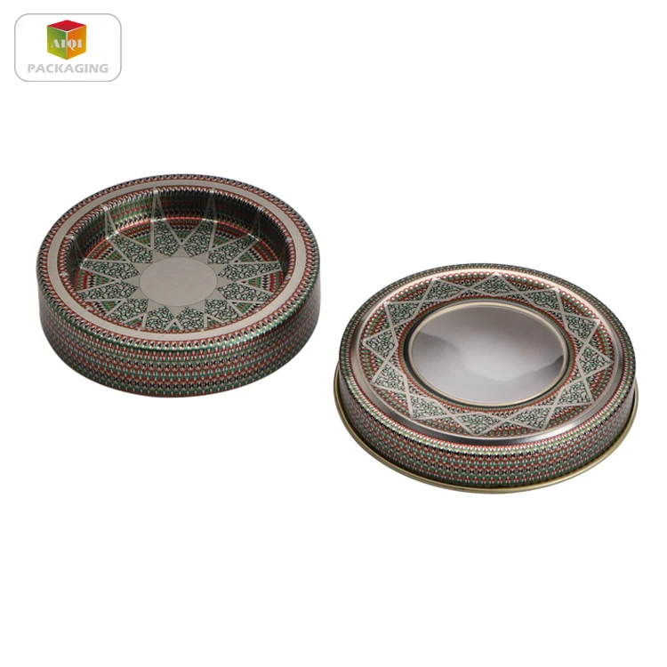 
Custom Printing Spice Round Metal Saffron Tin Box Packaging 