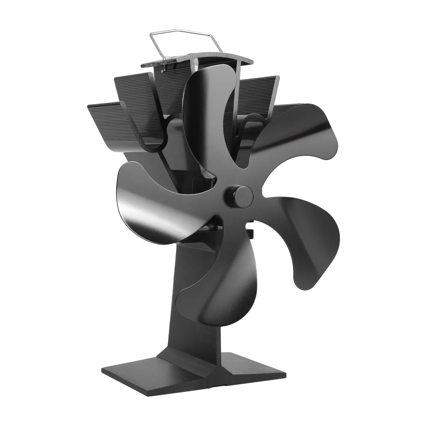 5 лопастей мощный эко вентилятор дровяной камин эффективное распределение тепла