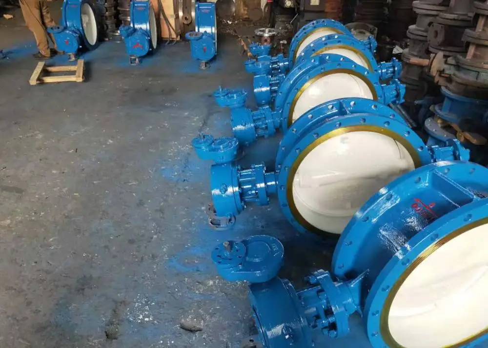 Затвор дисковый трехэксцентриковый DN300 PN16