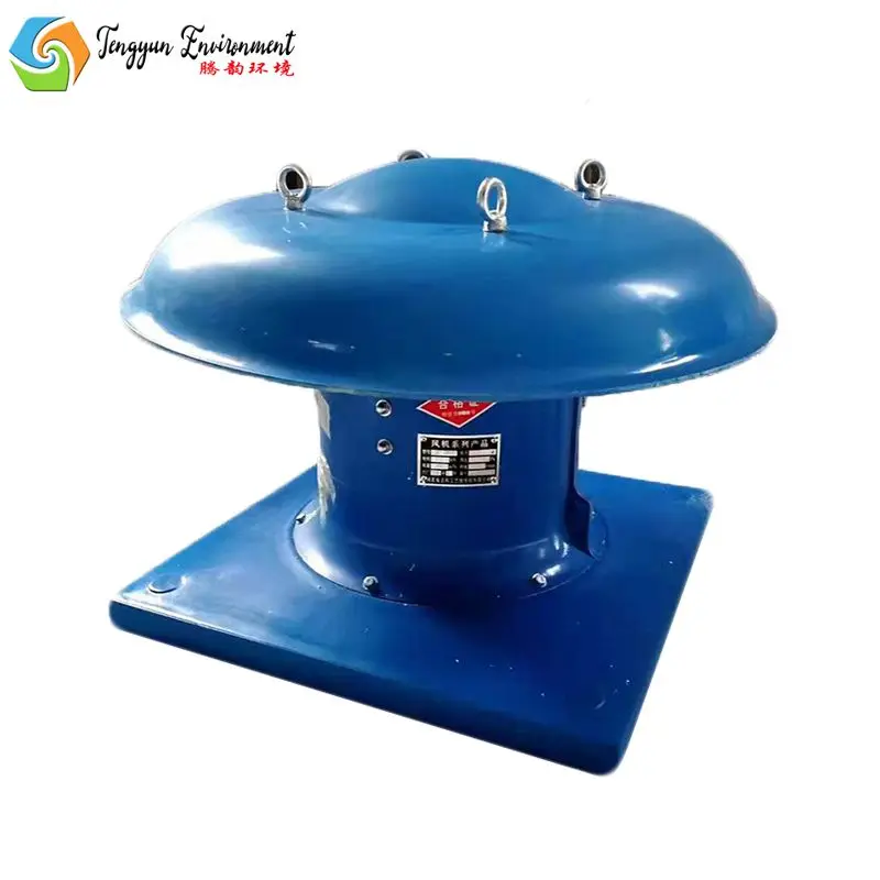 Industrial axial flow roof top air extractor fan mushroom exhaust fan roof air vent fan manufacturer