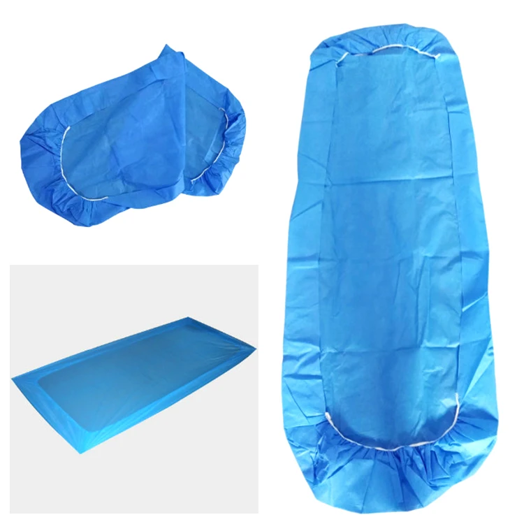 Disposable Bedsheet Single Bed Hospital Elastic Bedsheet Pp NonwovenFitted Perforated Bed Sheet Roll for Spa Beauty Salon