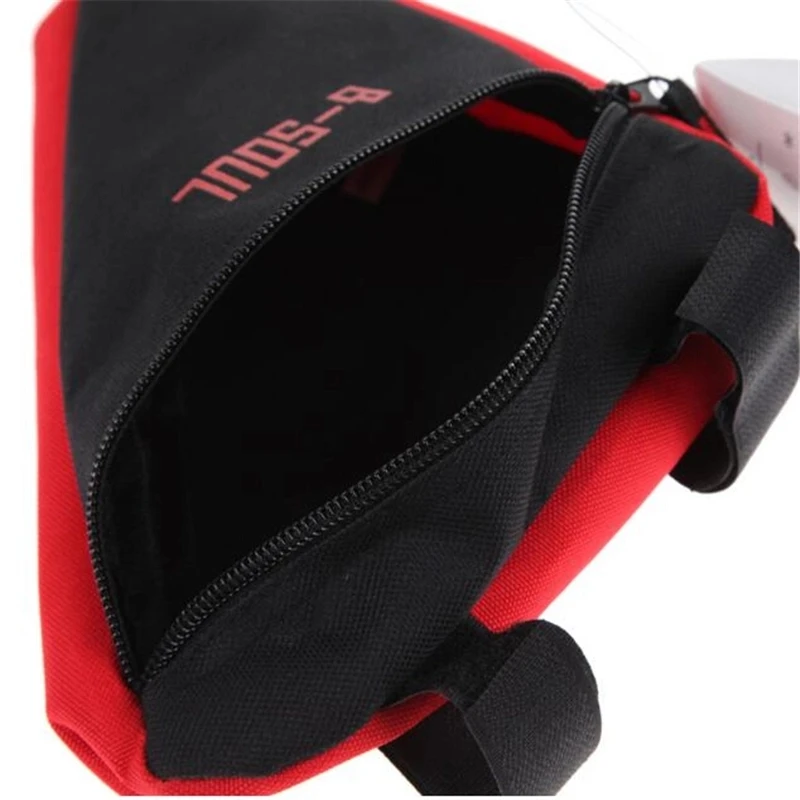Promotional Waterproof Triangle Cycling Bicycle Bags Front Tube Frame Bag Mountain Triangle Bike Bag