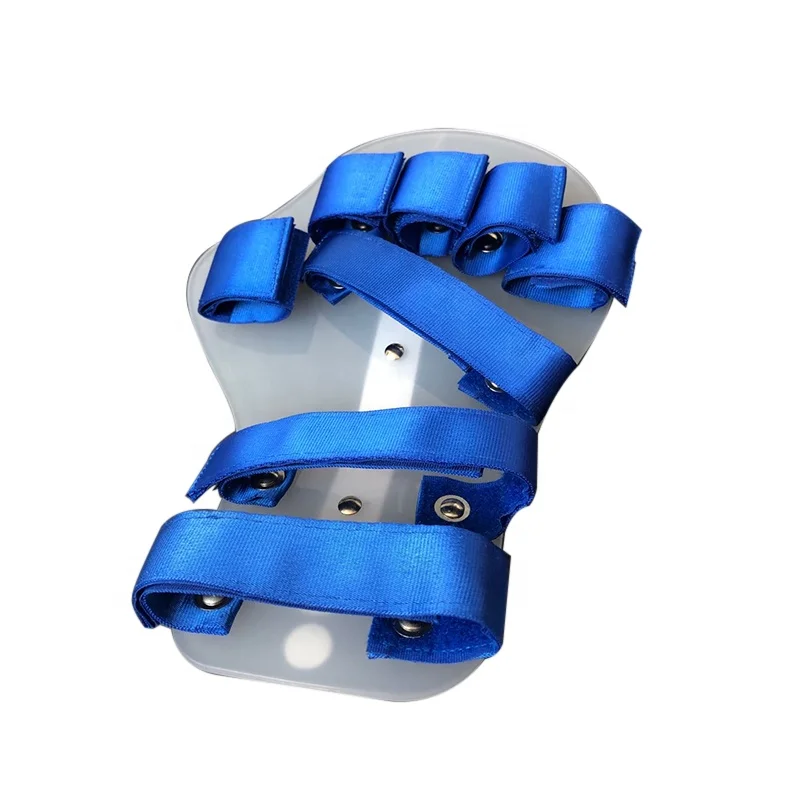 WDF Hand Finger Board Orthosis Split Adjustable Finger Thumb Wrist Training Device